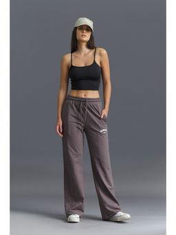 Bonkers Corner - Dark Shadow Grey Solid Pant