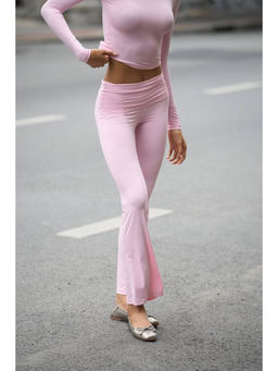 Bonkers Corner - Pink Fold Over Pant