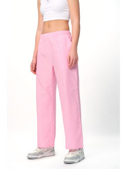 Bonkers Corner - Pink Small Checkered High-Rise Pant
