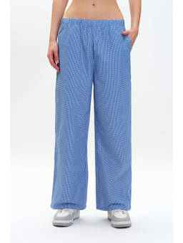Bonkers Corner - Blue Small Checkered Pant