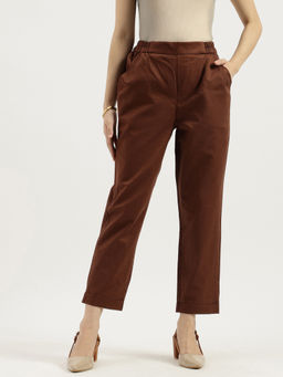 United Colors of Benetton - Brown Solid Pant