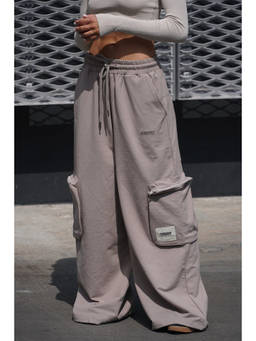 Bonkers Corner - Light Beige Heavyweight Cargo Pant