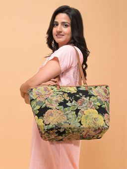 Twenty Dresses by Nykaa Fashion - Floral Shopper Tote Bag