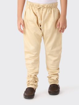 Fabindia - Beige Viscose Silk Churidar