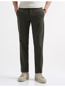 Arrow Sports - Mens Twill Air Soft Casual Trousers - Olive