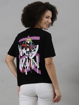 Free Authority - Batman Printed Regular T-Shirt for Women