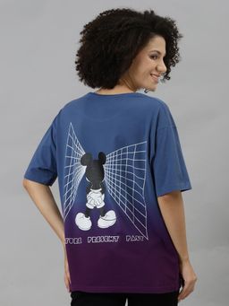 Free Authority - Mickey and Friends Printed Oversized T-Shirt for Women