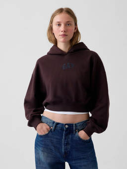 GAP - Women's Logo Relaxed Hoodie