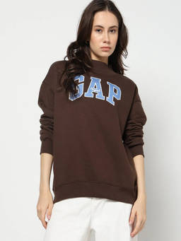 GAP - Women's Logo Relaxed Sweatshirt