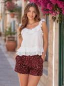 Burgundy color option