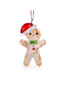 SWAROVSKI - Holiday Cheers Gingerbread Man Ornament Showpiece