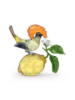 SWAROVSKI - Idyllia Royal Flycatcher Showpiece