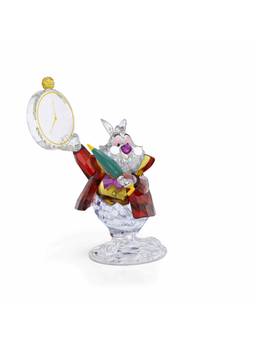 SWAROVSKI - Alice In Wonderland White Rabbit Showpiece