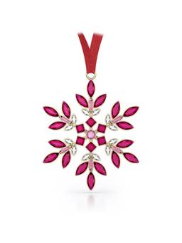SWAROVSKI - Gema Holiday Ornament- Red Showpiece
