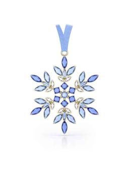 SWAROVSKI - Gema Holiday Ornament- Blue Showpiece