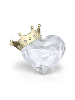 SWAROVSKI - Symbolica Heart with Crown Showpiece