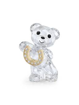 SWAROVSKI - Kris Bear Lucky Horseshoe Showpiece