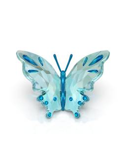 SWAROVSKI - Idyllia Butterfly, Turquoise Showpiece