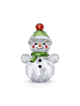 SWAROVSKI - Holiday Cheers Rocking Snowman Showpiece