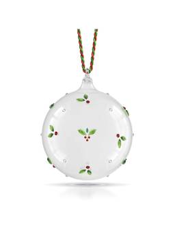 SWAROVSKI - Holiday Cheers Mistletoe Ball Ornament Showpiece