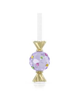 SWAROVSKI - Holiday Cheers Dulcis Candy Ornament- Violet Showpiece
