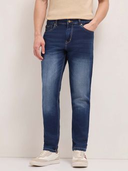 The Bear House - Men Blue Slim Fit Casual Jeans