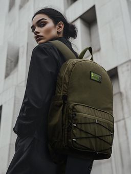 The Souled Store - Originals Solids: Army Green Backpack