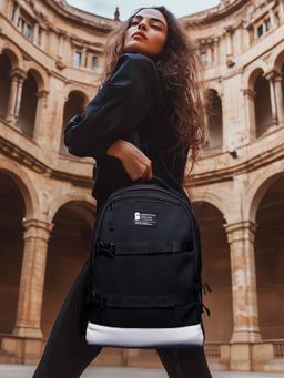 The Souled Store - Originals: Timeless Black Backpack