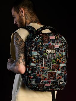 The Souled Store - Official Star Wars: Pattern Brown Backpack