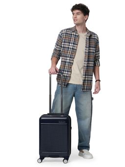 Calvin Klein - In Stereo Range Midnight Navy Blue Hard Luggage Bag