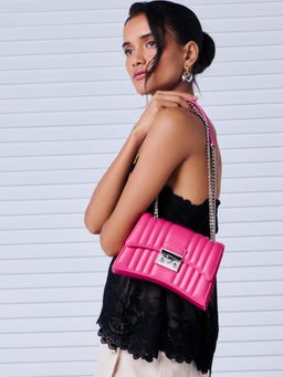 MIRAGGIO - Myra Pink Handbag