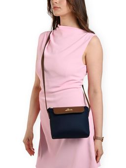 Lavie - Vero Women Navy Blue Flap Sling Bag