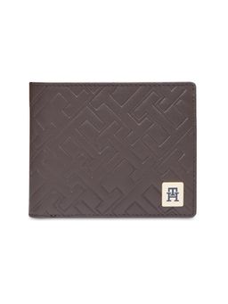 Tommy Hilfiger - Men Torridon RFID Protection Leather Wallet - Brown