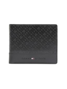 Tommy Hilfiger - Men Serres RFID Protection Leather Wallet - Black