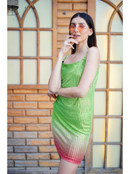 Ravi Rajoria - Womens Sequin Party Wear Mini Dress