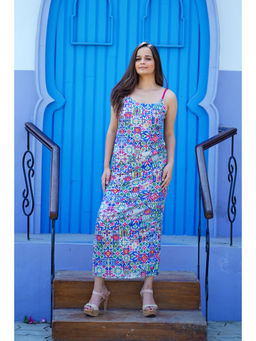 Ravi Rajoria - Printed Sequin Maxi Dress For Party