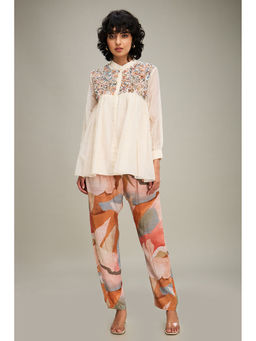 Soup by Sougat Paul - Multi-Color Conversational Embellished Co-Ord (Set of 2)