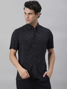 Rare Rabbit - Black Casual Shirts