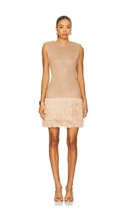 Aje - Breeze Kint Mini Dress