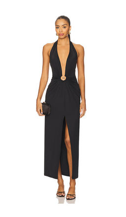 Bardot - Alma Plunging Midi Dress