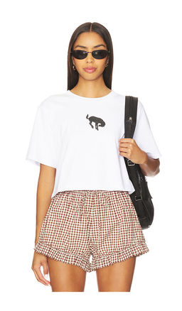 Darlin - Buckin' Bronc Cropped Tee