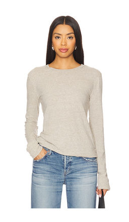 Free People - x We The Free Nova Tee Long Sleeve In Caiman