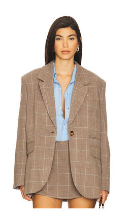 Free People - Paper Cut Blazer Pinstripe