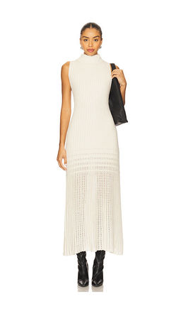 Free People - Harley Sweater Maxi Dress In Ivory