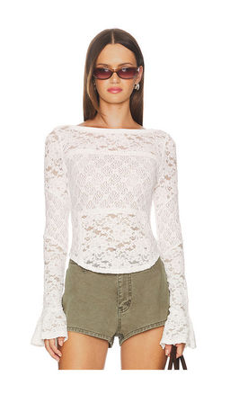 Free People - Lace Layering Long Sleeve