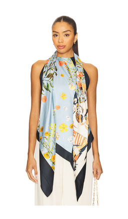 Monse - Printed Scarf Top