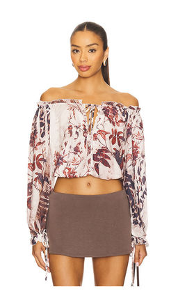 MORE TO COME - Davina Off Shoulder Top