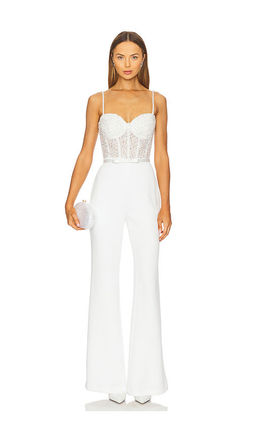 Nadine Merabi - Beaded Embellished Jumpsuit