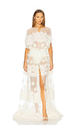 Norma Kamali - Super OS Sleeveless BF Flared Gown