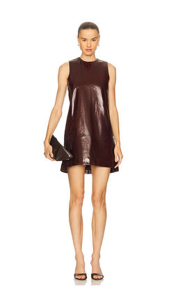 REMAIN - Mini Leather Dress